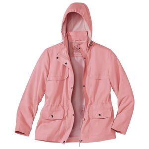 Atlas for Women Womens/Ladies Lightweight Windbreaker / Pink
